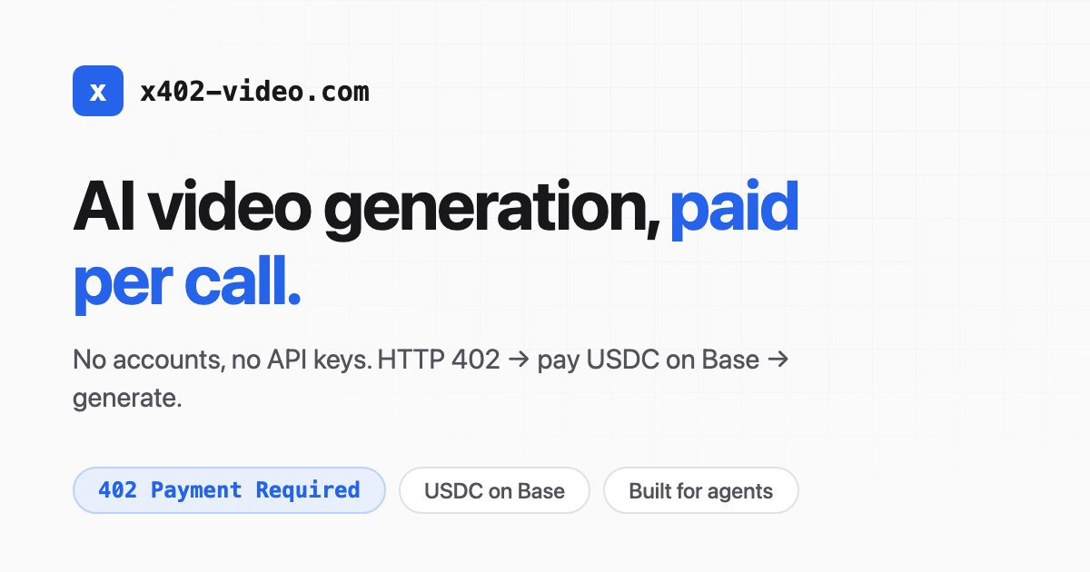 Pay-Per-API 402 in